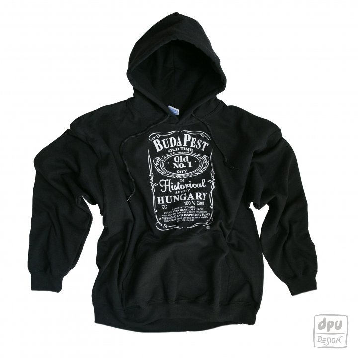 WHISKY kapucnis pulóver