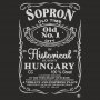 WHISKY Sopron kapucnis pulóver